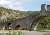 Il ponte gobbo a Bobbio